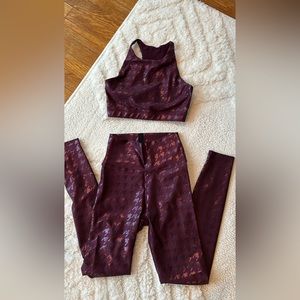 Peloton leggings and bra - set